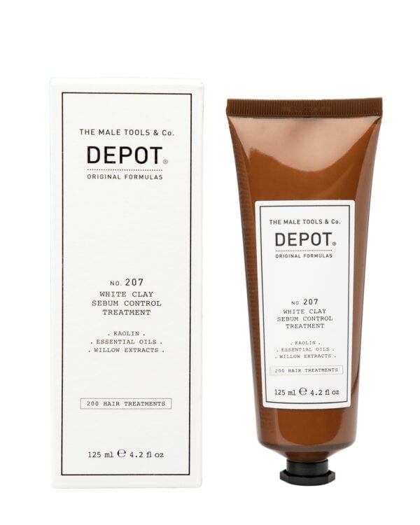 Depot Male no. 207 white clay sebum control 125ml